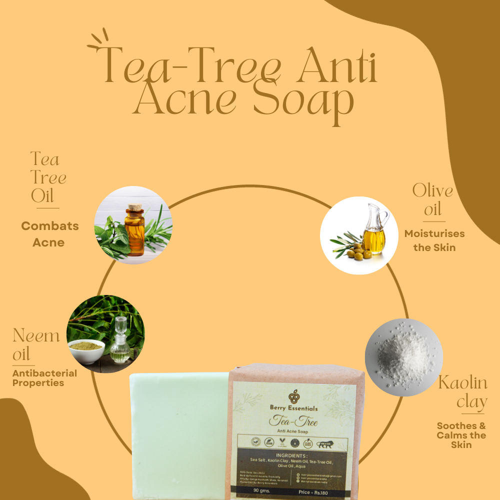 Combo Tea Tree Soap & Anti Acne Pack