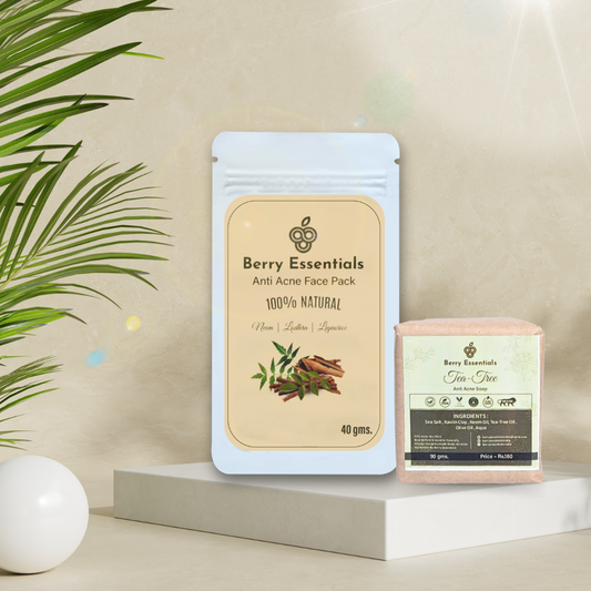 Combo Tea Tree Soap & Anti Acne Pack